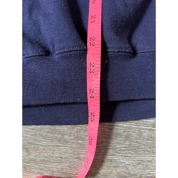 Vintage Best Mountain Blue Earth Embroidered Navy Sweatshirt A4 - Picture 5 of 5